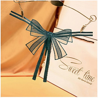 Quần Lót Dây Đính Đá - Rỗng Trước Sexy