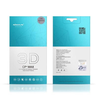 Tấm dán kính cường lực cho iPhone XS Max full màn hình - Hàng chính hãng Nillkin 3D CP+ MAX