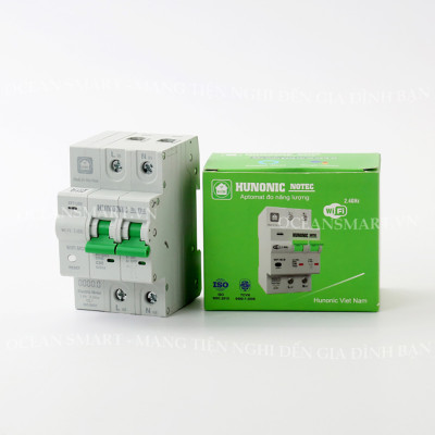 Aptomat Thông Minh Đo Năng Lượng HUNONIC Notec - HNATME