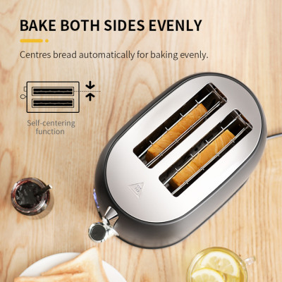 Máy nướng bánh mì Shardor TS515B-ELF công suất 800W trang bị 7 chế độ điều chỉnh tiện lợi - Hàng Nhập Khẩu