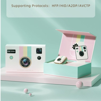 Tai nghe bluetooth Rock Retro nghe nhạc liên tục 12h - Hàng chính hãng bảo hành 1 năm