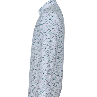 Áo sơ mi nam tay dài form suông Khatoco A1MD568T1-CNIN322-2504-D công nghệ NANO mới