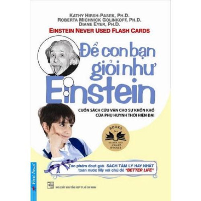 Sách - Combo Giáo dục không la mắng + Để con bạn giỏi như Einstein - FirstNews