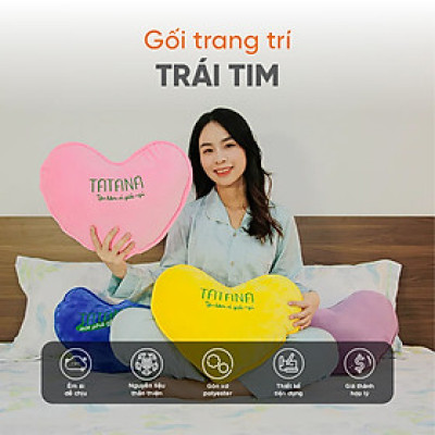 HCM-Gối Nằm Gòn  TATANA  Cao Cấp 50x70cm