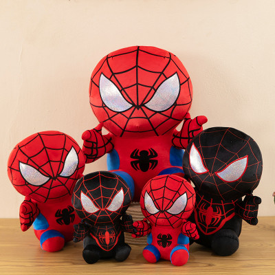 Gấu bông siêu anh hùng người nhện (Spiderman) 25cm-->50cm mẫu mới 2 màu đỏ đen siêu hot siêu cute cho bé, hàng xịn cao cấp loại 1 an toàn cho trẻ nhỏ