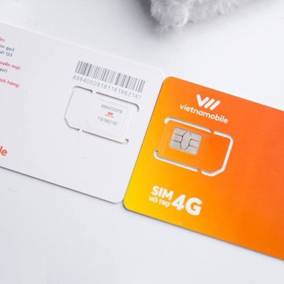 [MIỄN PHÍ 1 NĂM] SIM MAX DATA 4G VIETNAMOBILE 7GB/Ngày + FREE Gọi Nội Mạng. Trọn Gói 12 Tháng Không Cần Nạp Tiền - Hàng Chính Hãng