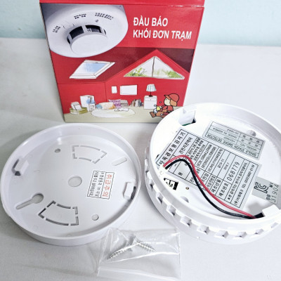 Đầu báo khói đơn trạm hi max HD1003 S (Kèm đế)