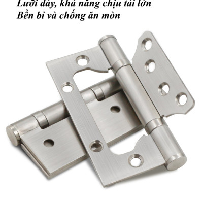 Bản Lề Lá Âm Dương KUNBE Chất Liệu Inox Dày Dặn Phù Hợp Với Mọi Loại Cửa Nhôm Gỗ