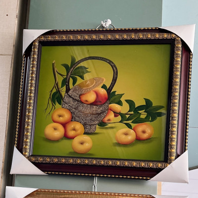 Tranh Sơn Mài Tĩnh vật Cao Cấp 30X30 cm