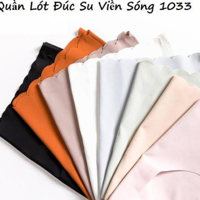 Combo 5 quần lót đúc su không đường may viền sóng QS41 (giao màu ngẫu nhiên)