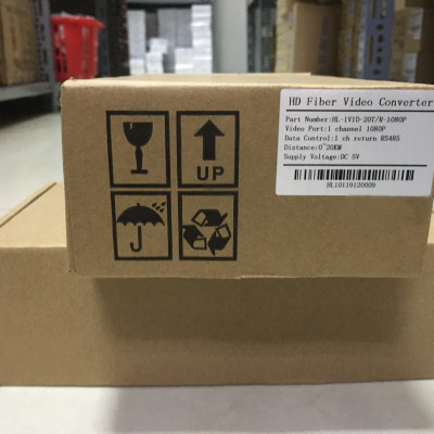 Bộ chuyển đổi video sang quang 1 kênh GNETCOM HL-1V1D-20T/R-1080P (2 thiết bị,2 adapter,cổng điều khiển) - Hàng Chính Hãng