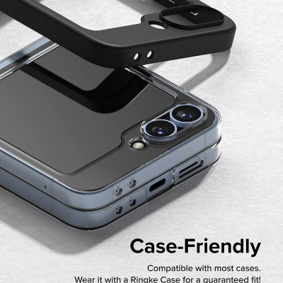 Combo 2 Miếng Dán cường lực Samsung Galaxy Z Flip 6 RINGKE Cover Display Tempered Glass (Màn hình ngoài)_ Hàng chính hãng