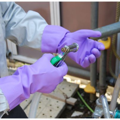 Găng tay Shaldan, làm từ 100% cao su tự nhiên dẻo dai, bền đẹp và không mùi, dễ giặt giũ, vệ sinh - nội địa Nhật Bản