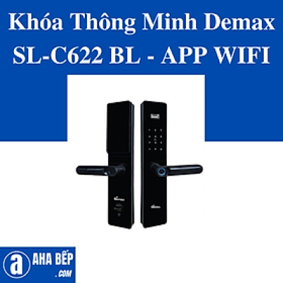 Khóa Thông Minh Demax SL-C622 BL - APP WIFI. Hàng Chính Hãng