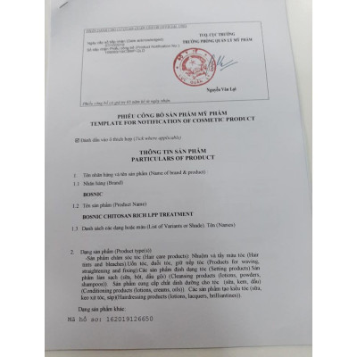 Kem Ủ Phục Hồi Tóc Hư Tổn - Hấp Dầu Chitosan BOSNIC 500ML