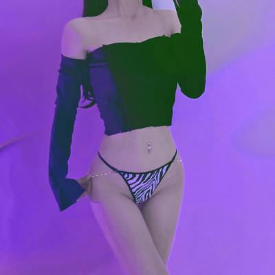 Quần lót nữ ren lọt khe hoạ tiết hoa cúc sexy