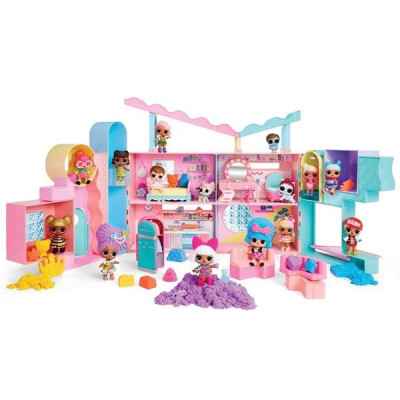Bộ Đồ Chơi Biệt Thự Cùng Búp Bê Tóc Cát - L.O.L Surprise 593218-EUC