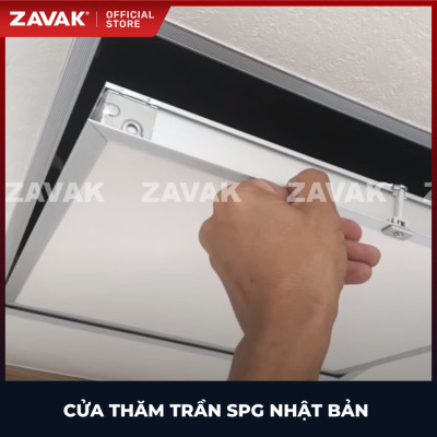 Nắp cửa thăm trần thạch cao ZAVAK SPG-68360/ 60x60cm/ màu trắng
