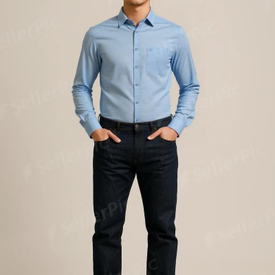 Áo sơ mi tay dài Khatoco