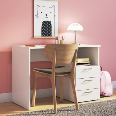 Bàn Học Gỗ Nhỏ Gọn Cho Bé SMLIFE Deborah