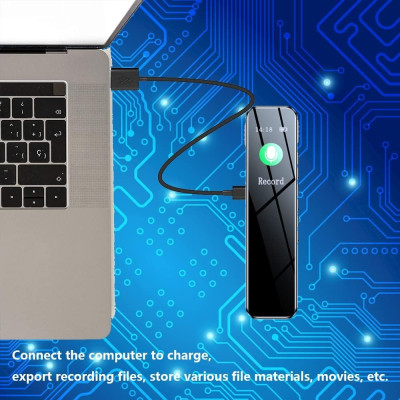 SOAIY Máy Ghi Âm Kỹ Thuật Số Nhỏ Gọn Dành Cho Hội nghị, Cuộc họp, Phỏng vấn G4 - Hàng Nhập Khẩu