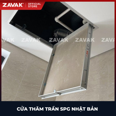 Nắp cửa thăm trần thạch cao ZAVAK SPG-68360/ 60x60cm/ màu trắng