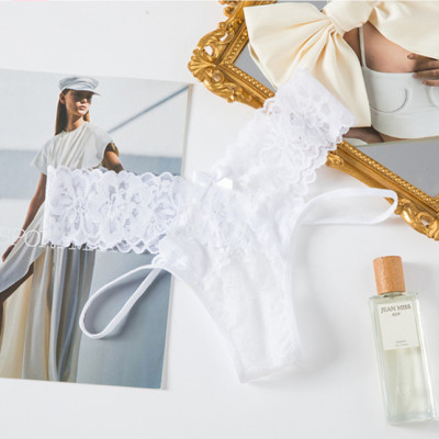 Quần lót lọt khe ren nữ dây chéo hông gợi cảm cạp thấp