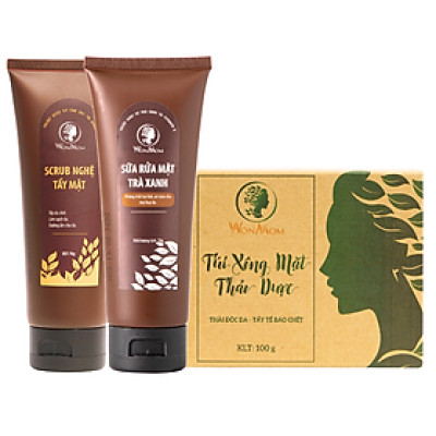 Bộ xông hơi thải độc, tái tạo và làm sạch da chuyên sâu Wonmom