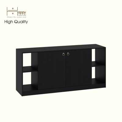 HAPPY FURNITURE , Tủ lưu trữ 2 cửa mở - MERI , TLT_057 , 150cm x 40cm x 70cm DxRxC