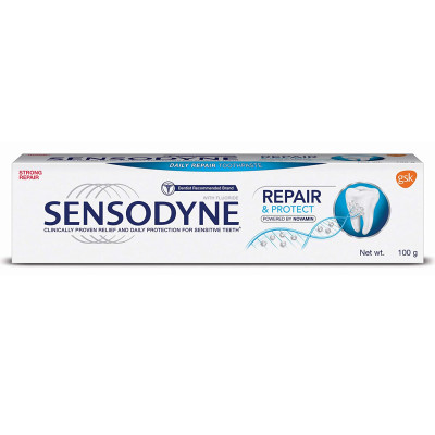 Kem đánh răng SENSODYNE Repair & Protect - Bảo vệ răng nhạy cảm 