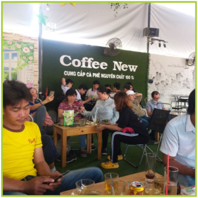 Cà Phê Nguyên Chất Arabica Gói (500g), Dạng Bột Pha Phin, Thơm Thanh Thoát, Thể Chất Nhẹ, Màu Nước Nhạt Coffee New