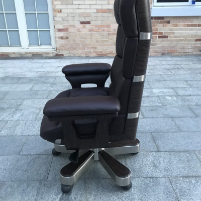 Ghế xoay Chủ tịch cao cấp Ghế da giám đốc CD7123-P Chân hợp kim thép carbon không gỉ dành cho quản lý cấp cao, Chủ tịch, Tổng giám đốc