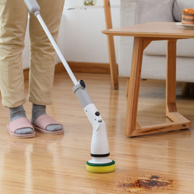 Chổi điện cọ nhà vệ sinh tự động Sothing JESOPB, đa năng kèm 4 đầu chổi tiện dụng chà siêu sạch - Hàng nhập khẩu