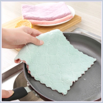 Combo 10 khăn lau tay , lau bếp  2 mặt dày dặn , đa năng siêu thấm hút ,vải bông mềm mịn giúp làm sạch các vật dụng nhanh chóng 