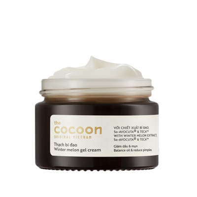 Thạch bí đao Cocoon 30ml giảm dầu và mụn thuần chay