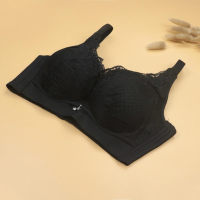 Áo Lót Nâng Ngực Nữ Không Gọng Bra Đệm Mút Mềm Dày LUPERI LU3AL860 Bản 3 Móc Chắc Chắn Phối Ren Cho Người Ngực Vừa Và Nhỏ