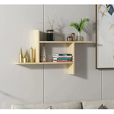 Kệ Gỗ Trang Trí Treo Tường 2 Tầng Juno Sofa CTKT515 KT 100 x 55 x 20cm