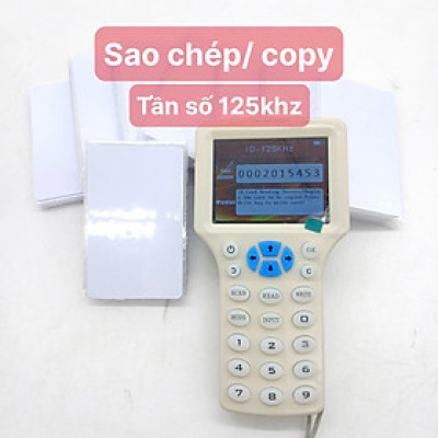 Thẻ từ Copy ( sao chép) RFID tần số 125Khz (Proximity) dạng card - Hàng nhập khẩu