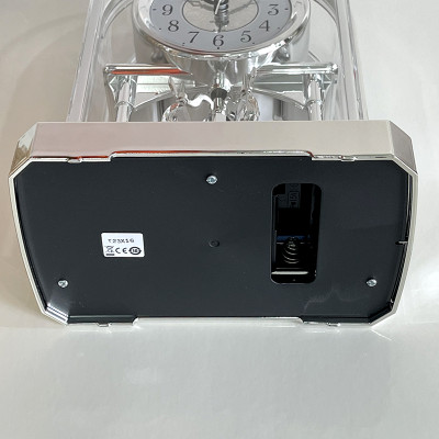 Đồng Hồ Để Bàn Rhythm 4SG744WR19 - Bạc (16.3 x 27.3 x 10.7 cm)