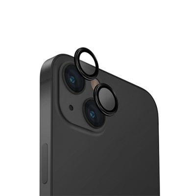 Kính UNIQ Optix Camera Lens Dành Cho iPhone 15 / 15 Plus bảo vệ ống kính khỏi bụi, trầy xước, dấu tay Hàng Chính Hãng