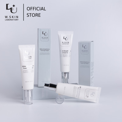 Kem trắng da nâng tông tự nhiên W.Skin Laboratory WHITE GLUTATHIONE TONE UP CREAM (60ml) {Có tem phụ nhập khẩu chính ngạch}