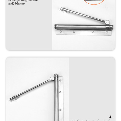 Bản Lề Đóng Cửa Tự Động Mẫu Mới KUNBE Phù Hợp Cửa Vừa Và Nhẹ Dễ Đóng Mở Không Gây Hư Hỏng Cửa