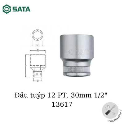 Đầu tuýp mũi sao 3/8" T-15 - 22102 SATA