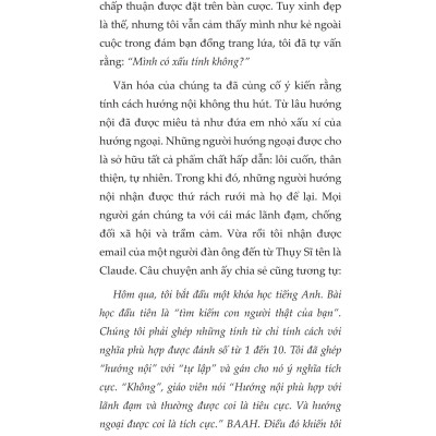 Sáng Hướng Nội - Tối Hướng Ngoại