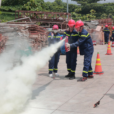 Bình chữa cháy cho xe oto/ bình chữa cháy xe điện có tem kiểm định ABC 1Kg Vinafoam