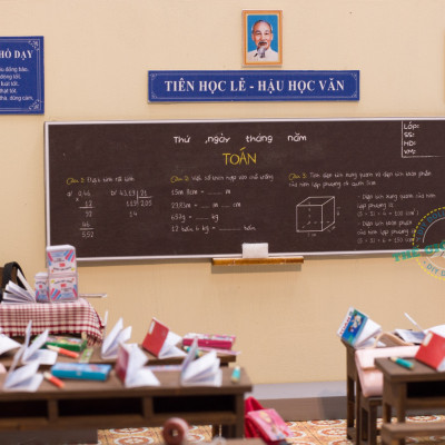 MÔ HÌNH Tự lắp ráp DIY SÀI GÒN THU NHỎ - KÝ ỨC TUỔI HỌC TRÒ - HT01