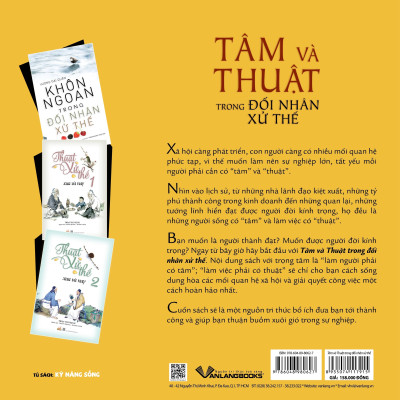 Tâm Và Thuật Trong Đối Nhân Xử Thế - Mã Ngân Xuân - Vanlangbooks