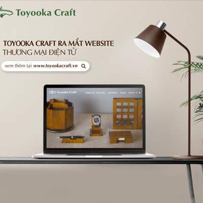 Đài Gác Bút Ký TOYOOKA CRAFT, Phụ Kiện Gỗ Cao Cấp, Trưng Bày Bàn Làm Việc, Sang Trọng, Tinh Tế - SC133