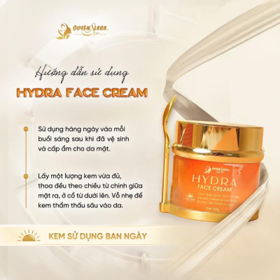 Kem Dưỡng Da Ban Ngày HYDRA FACE CREAM 50g, Chống Nắng, Bảo Vệ Da, Nâng Tone Trắng Hồng Tự Nhiên