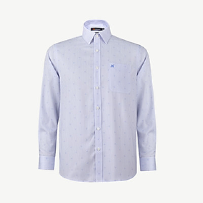 Áo sơ mi nam KHATOCO dài tay họa tiết A1MD498T1-CNIN622-2609-D